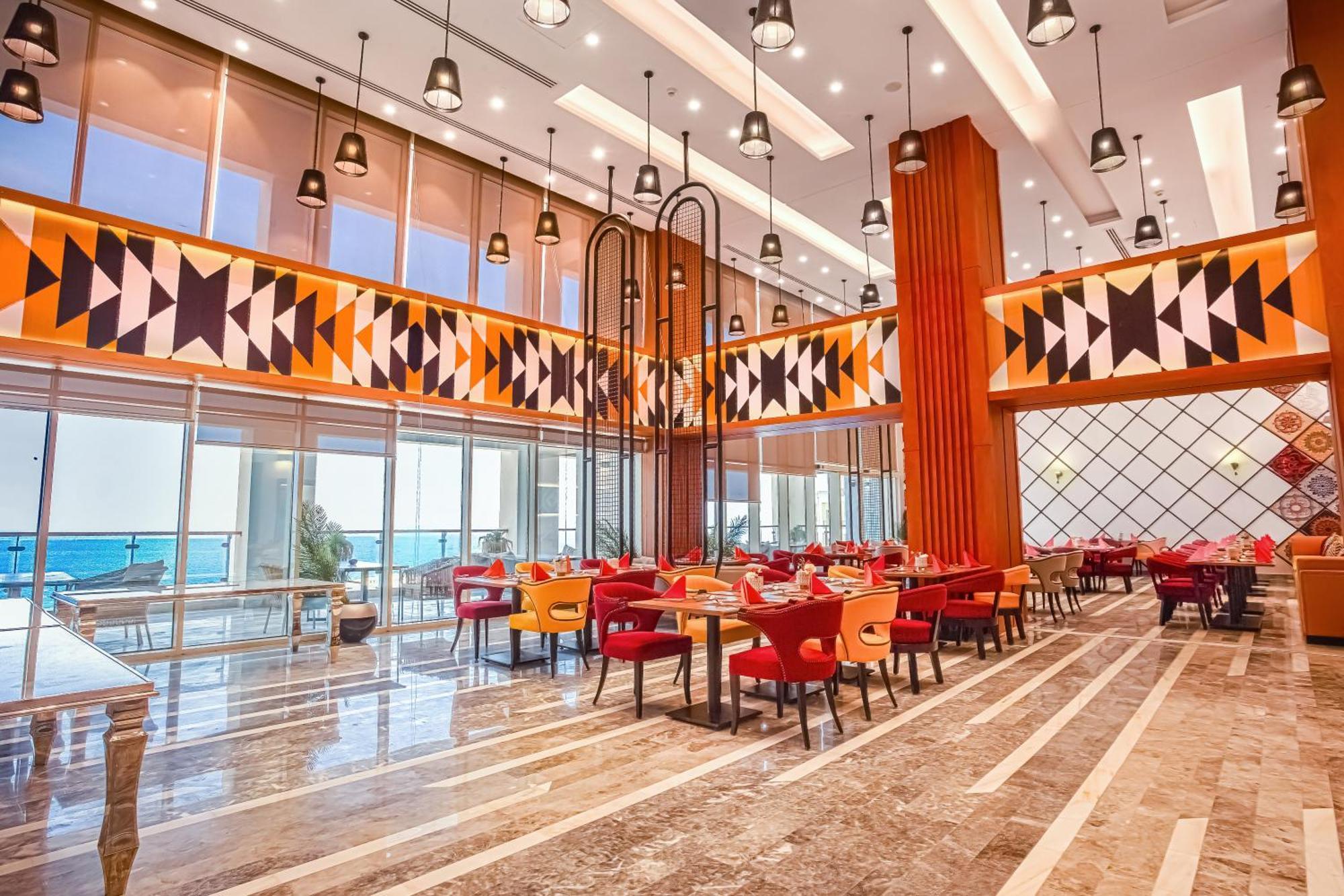 Tolip Resort El Galala Hills Ain Suchna Exterior foto The restaurant